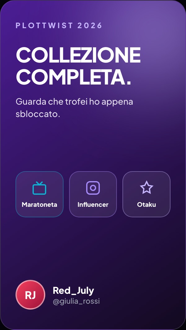 I trofei appena sbloccati
