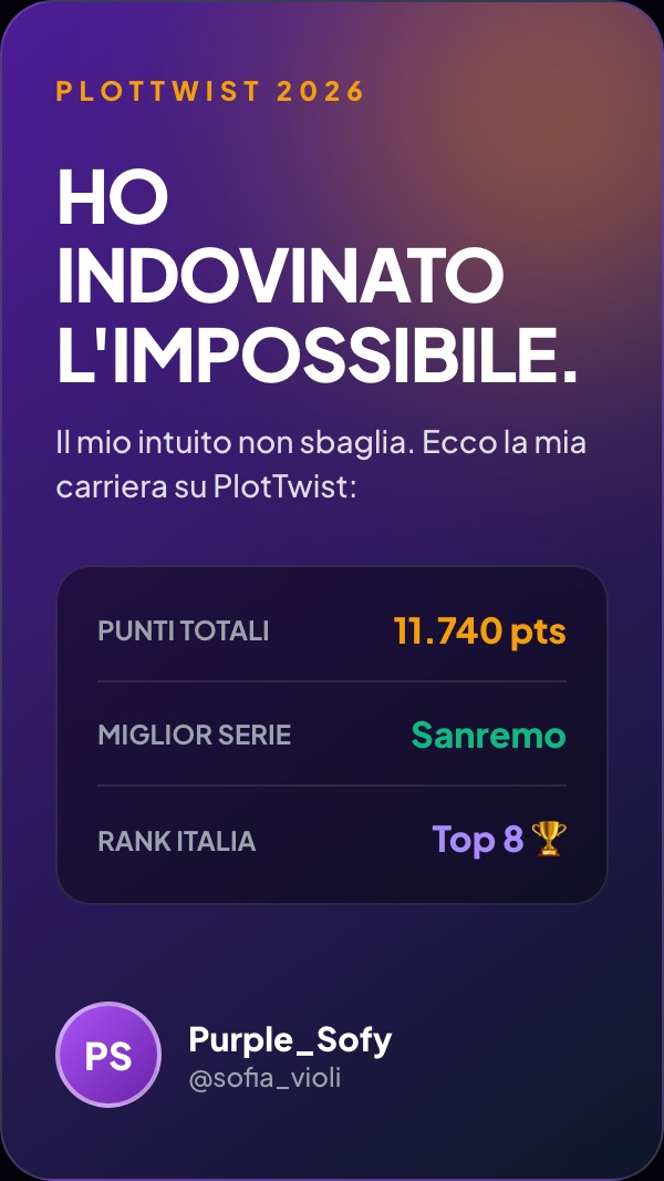 La carriera di Purple_Sofy